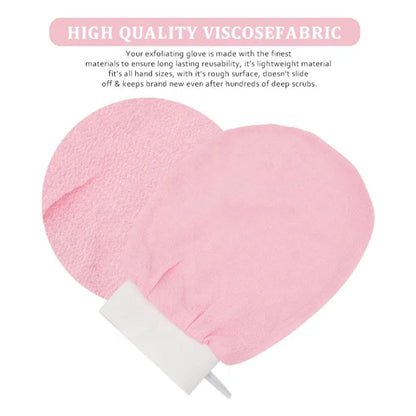 Exfoliating Glove - Dead Skin Remover -Exfoliating Bath Washcloth Scrub Mitt For Body