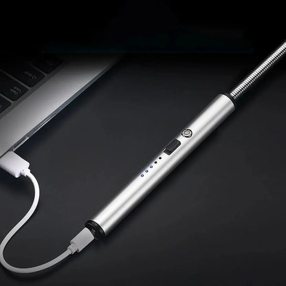 USB Rechargeable Electric Lighter - Windproof Arc Lighter