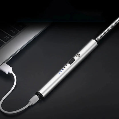 USB Rechargeable Electric Lighter - Windproof Arc Lighter