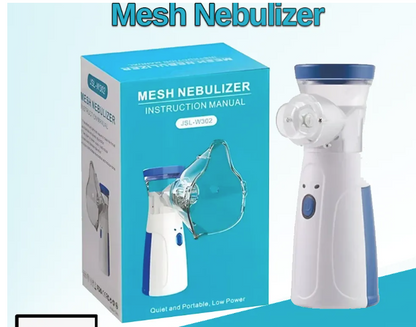 Portable mesh nebulizer for adults and kids - handheld breathing machine