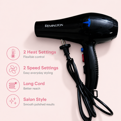 Professional Hair Dryer - Fast Drying Electric Hair Dryer