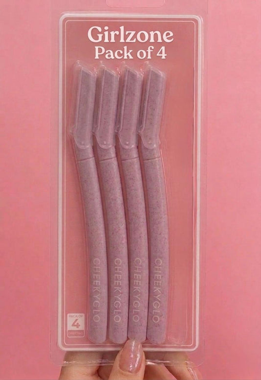 Girl Zone Facial Razor  pack of 4